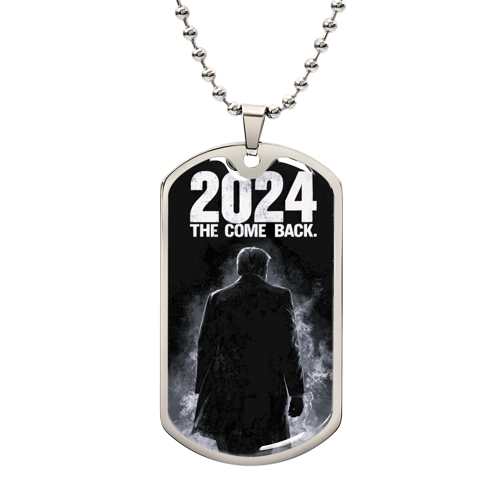 Luxury Graphic Dog Tag Necklace-2024 The Comeback