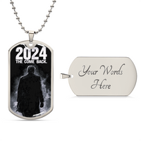 Load image into Gallery viewer, Luxury Graphic Dog Tag Necklace-2024 The Comeback
