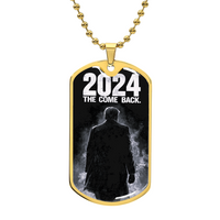 Load image into Gallery viewer, Luxury Graphic Dog Tag Necklace-2024 The Comeback
