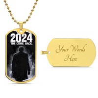 Load image into Gallery viewer, Luxury Graphic Dog Tag Necklace-2024 The Comeback
