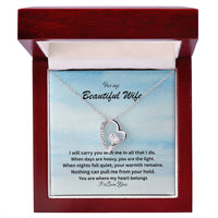 Load image into Gallery viewer, For my Beautiful Wife - A forever Love Necklace
