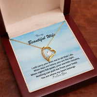 Load image into Gallery viewer, For my Beautiful Wife - A forever Love Necklace
