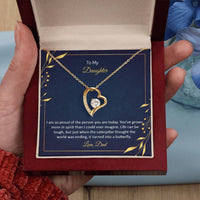 Load image into Gallery viewer, To My Daughter - Forever Love Necklace
