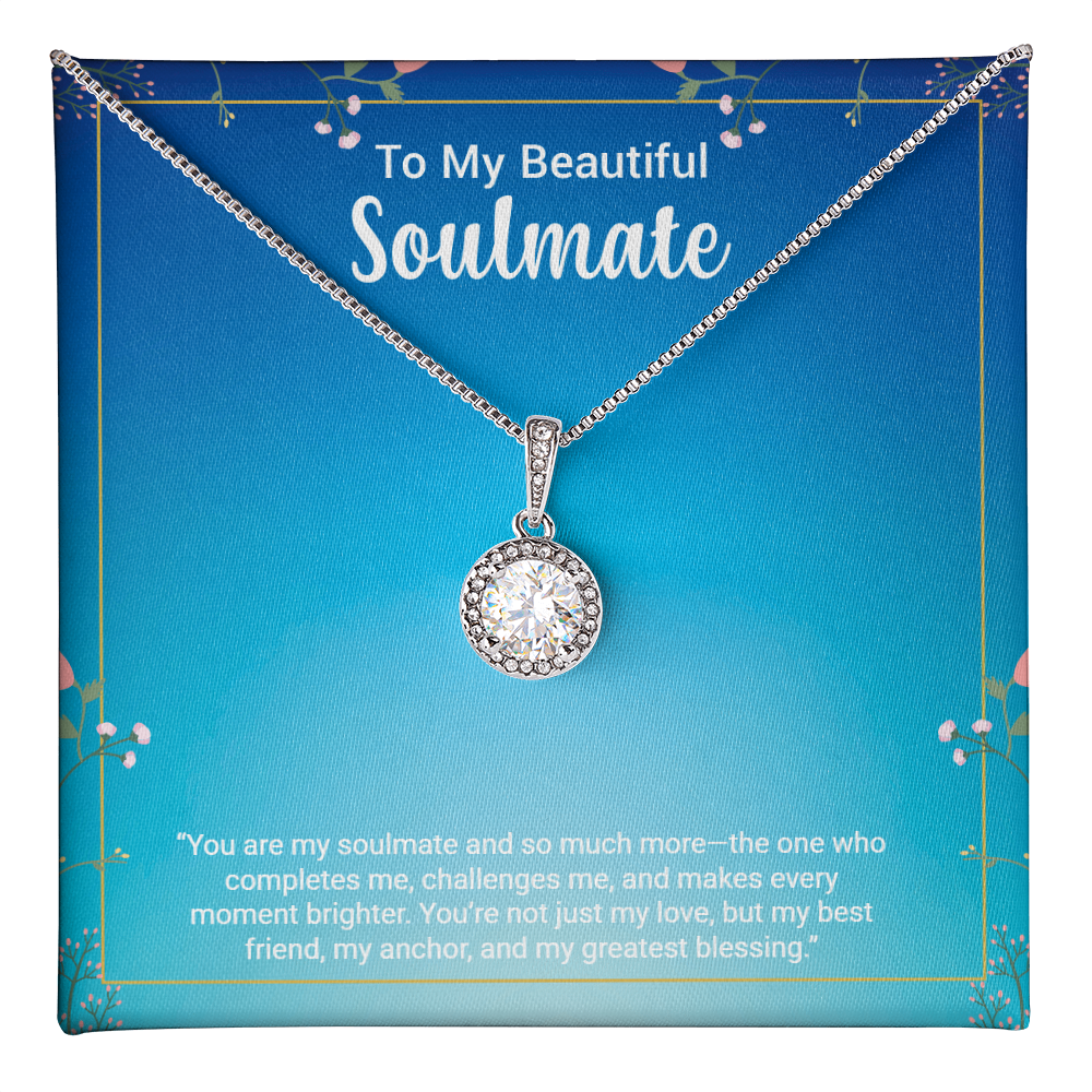 To my Wife The Eternal Hope Necklace & Earring Set