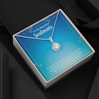 Load image into Gallery viewer, To my Wife The Eternal Hope Necklace &amp; Earring Set
