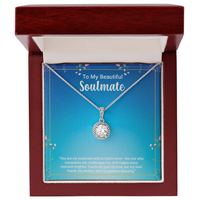 Load image into Gallery viewer, To my Wife The Eternal Hope Necklace &amp; Earring Set
