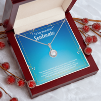Load image into Gallery viewer, To my Wife The Eternal Hope Necklace &amp; Earring Set
