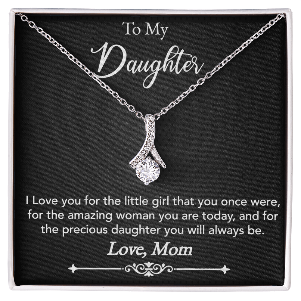 To My Daughter Necklace