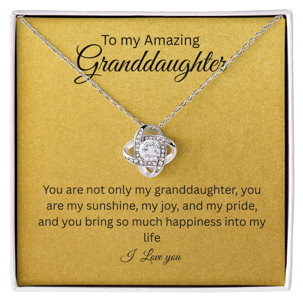 Love Knot Necklace for my Granddaughter