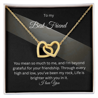 Load image into Gallery viewer, For my Best Friend- Interlocking Hearts Necklace
