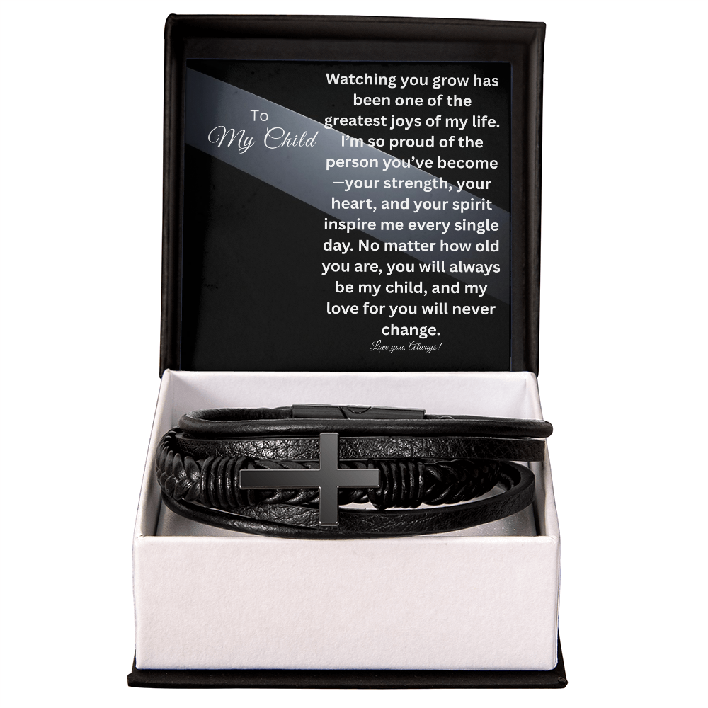 For my Child, a Cross Bracelet